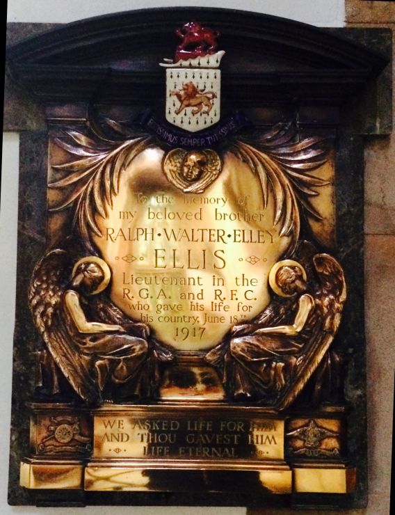 RWE Ellis Bathwick memorial