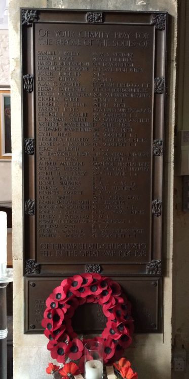 Bathwick St John memorial