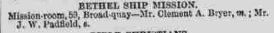 1883 item Clement Breyer at Ship Mission