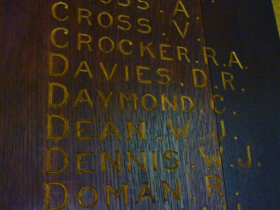 Daymond on St Marks tablet