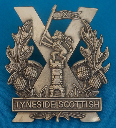 Tyneside Scottish cap badge