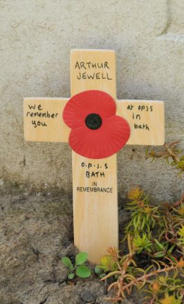 2019 Arthur Jewell OPJS memorial cross