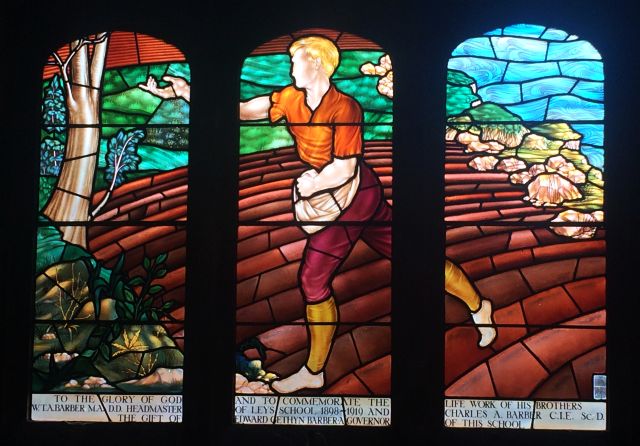 Kingswood School Barber stained glass window