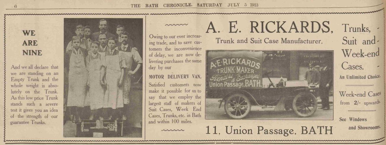 1913 Rickards ad