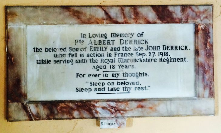 Derrick in St John Evangelist