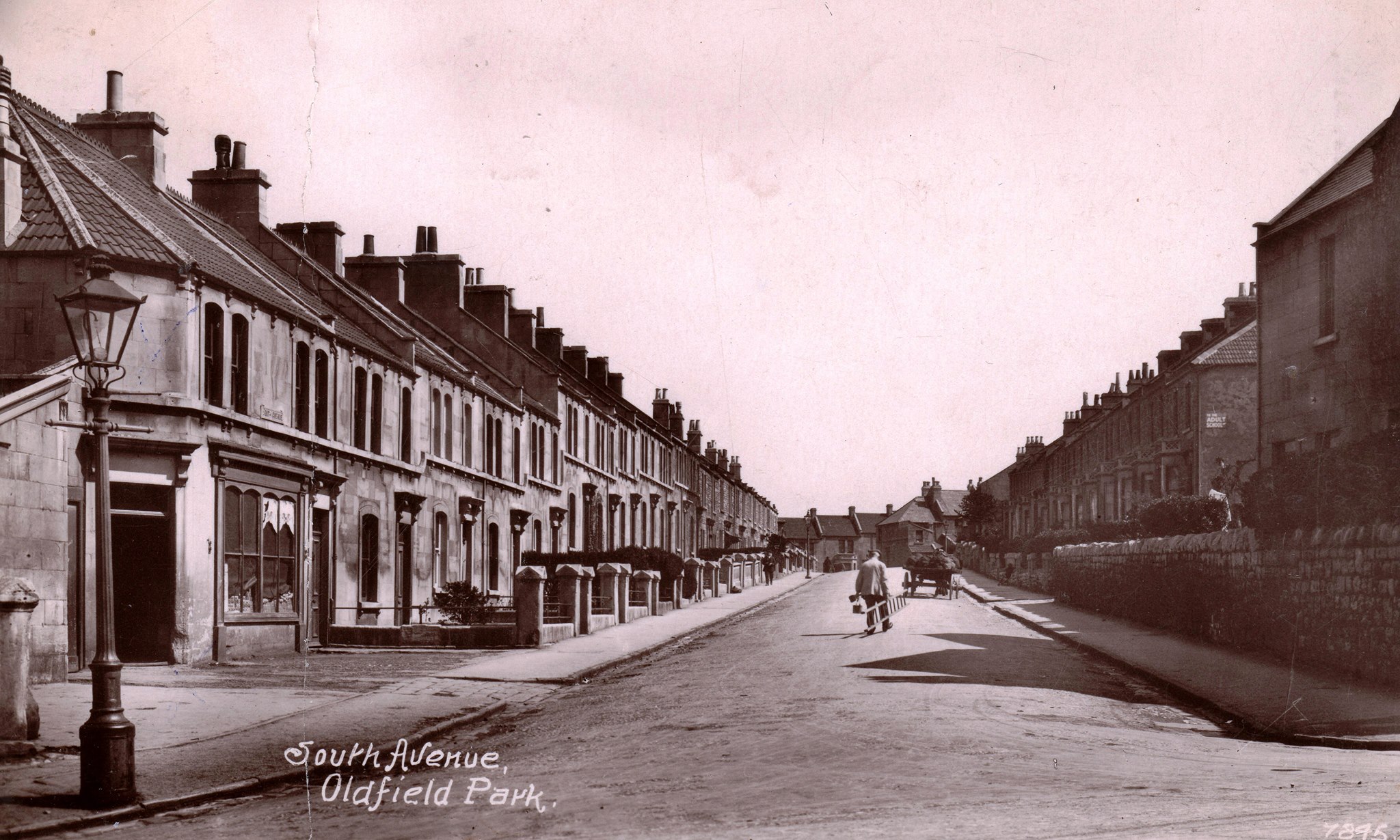 South Av, old postcard