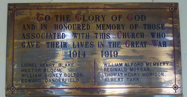 Walcot Methodist Memorial