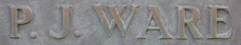 Percy Ware on Bath War Memorial